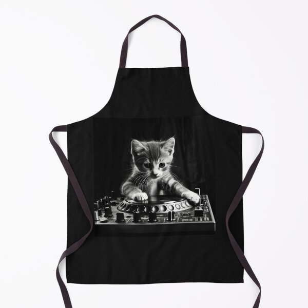 Item preview, DJ Kitten Music Retro designed and sold by redstar19.