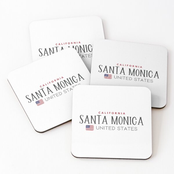 Item preview, Santa Monica - California - United States  designed and sold by StudioRedKoala.