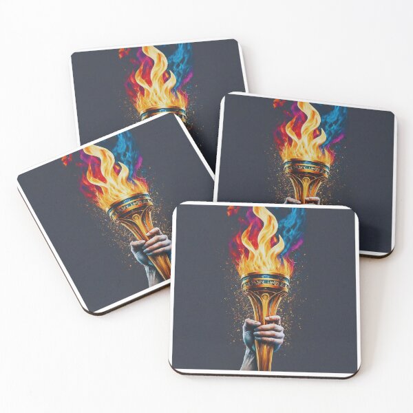 Item preview, Colorful Flames designed and sold by FitEnvy.