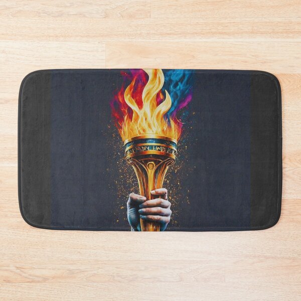 Item preview, Colorful Flames designed and sold by FitEnvy.