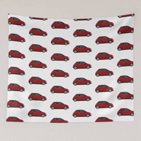 Item preview, Fiat 500 Red designed and sold by neil4404.