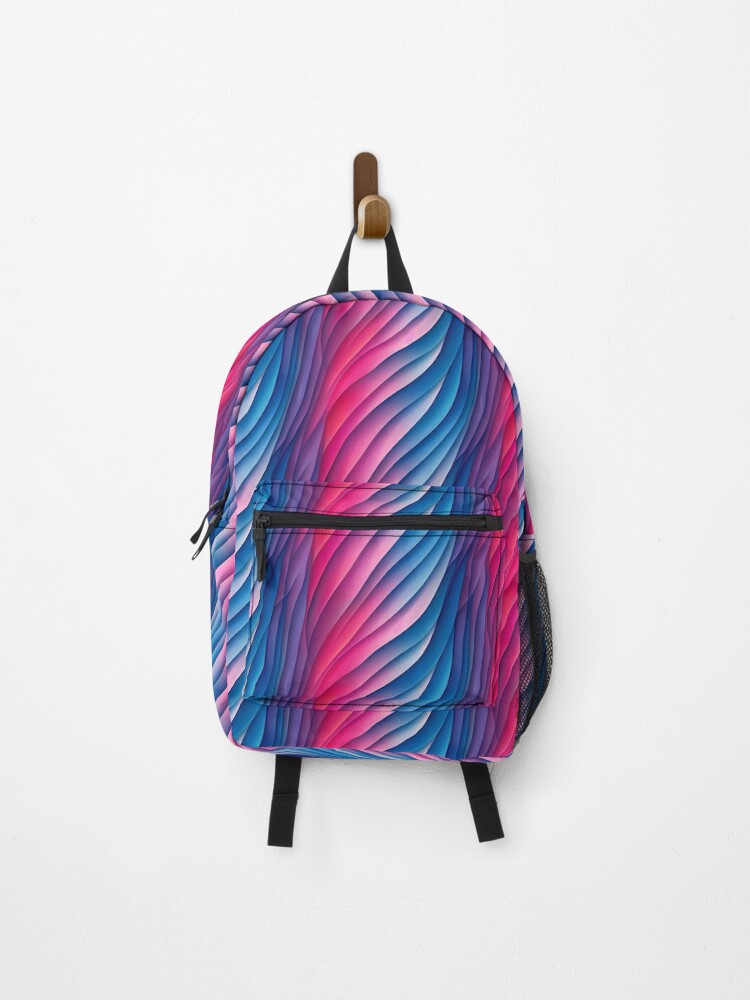 Thumbnail 1 of 3, Backpack, Abstract gradient designed and sold by MidArtForge.
