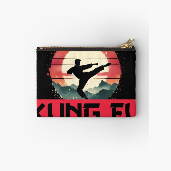Item preview, Vintage Kung Fu Master & YouTuber Dual Life | T-Shirt Design | designed and sold by TheInkyOwl-TIO.