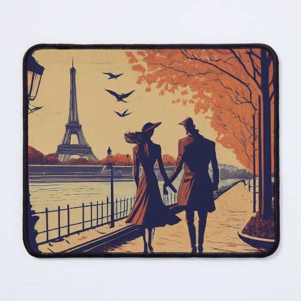 Item preview, Stroll in a Paris Park designed and sold by FitEnvy.