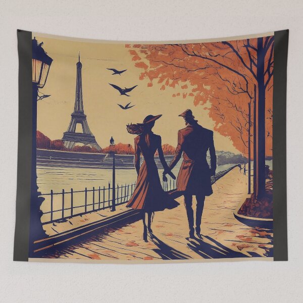 Item preview, Stroll in a Paris Park designed and sold by FitEnvy.