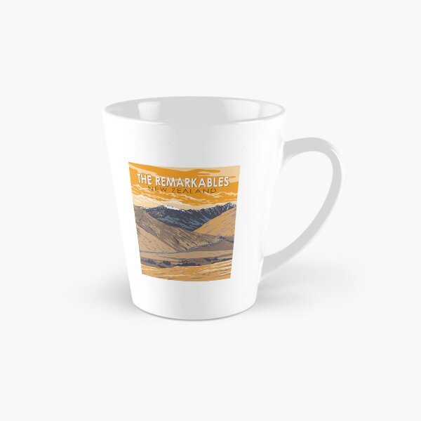 Item preview, The Remarkables New Zealand Travel Art Vintage designed and sold by KrisSidDesigns.