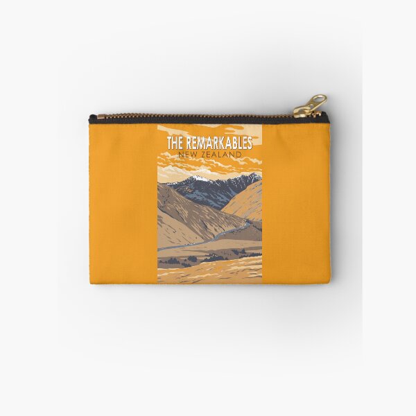 Item preview, The Remarkables New Zealand Travel Art Vintage designed and sold by KrisSidDesigns.