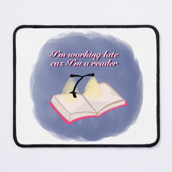 Item preview, I’m working late cuz I’m a reader designed and sold by amandacrocco.