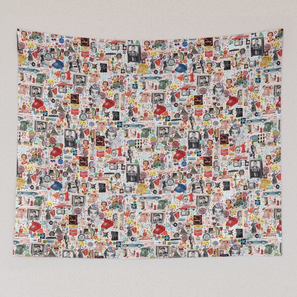 Item preview, Retro Micro Collage designed and sold by jenbucheli.
