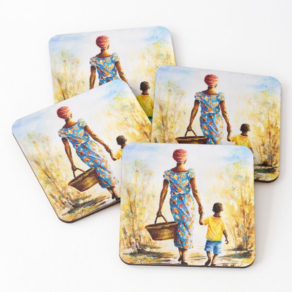 Item preview, AFRICAN SUN - a walk with Mum designed and sold by carriemckenzie.