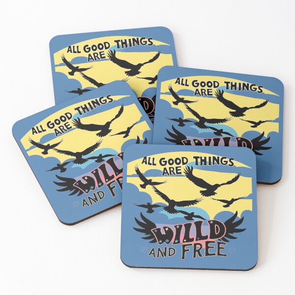 Item preview, Wings of Liberty - All good things are wild and free designed and sold by pixelated_echoes.