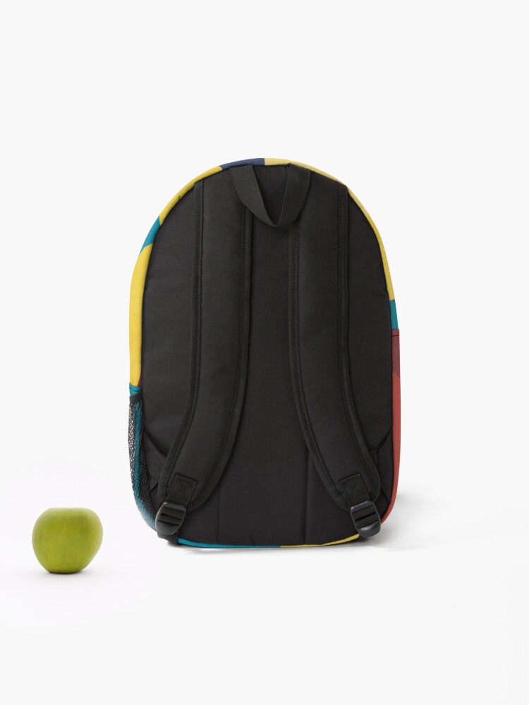 Thumbnail 2 of 3, Backpack, Geometric pattern.Geometry designed and sold by MagelliShop.