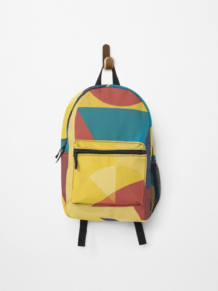 Thumbnail 1 of 3, Backpack, Geometric pattern.Geometry designed and sold by MagelliShop.