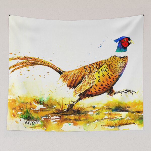 Item preview, PHEASANT - A COLOURFUL QUIRKY BIRD designed and sold by carriemckenzie.