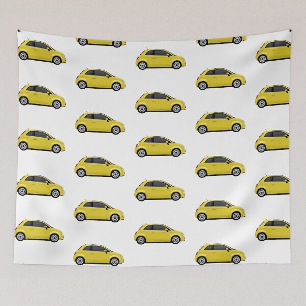Item preview, Fiat 500 Yellow designed and sold by neil4404.