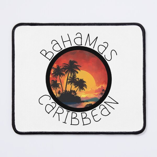 Item preview, Bahamas - Caribbean (with Black Lettering) designed and sold by VelvetRoom.