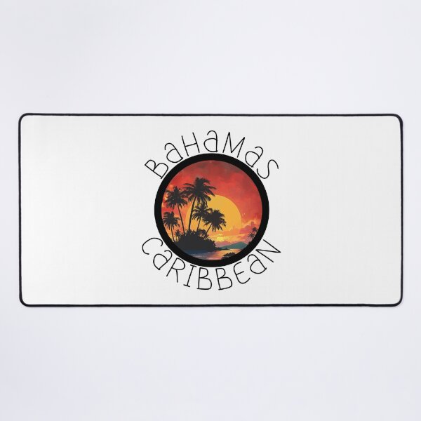 Item preview, Bahamas - Caribbean (with Black Lettering) designed and sold by VelvetRoom.