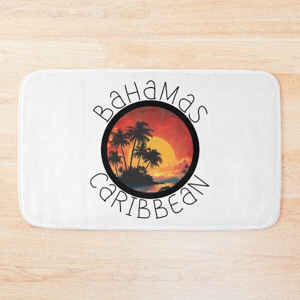 Item preview, Bahamas - Caribbean (with Black Lettering) designed and sold by VelvetRoom.