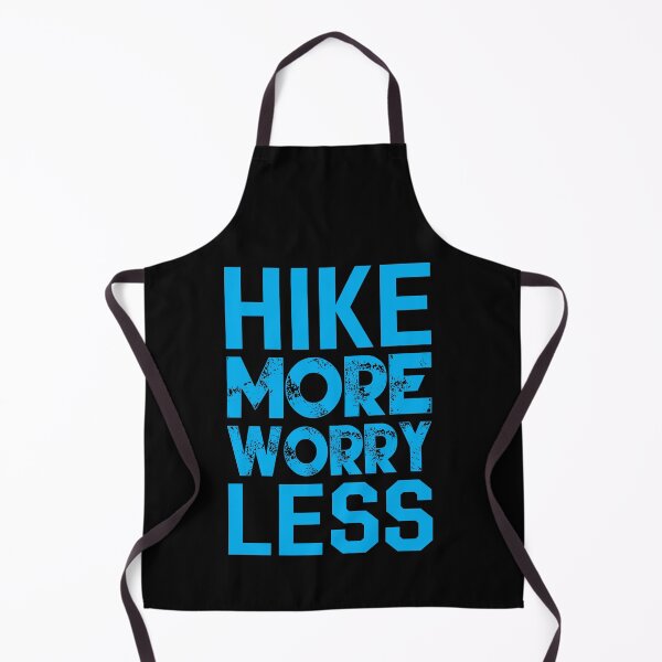 Item preview, Hiking Lover: Hike More Worry Less Typography Design designed and sold by Techflare.