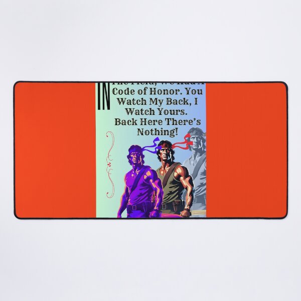 Item preview, Rambo First Blood Quote Sylvester Stallone designed and sold by MountainAndSea.