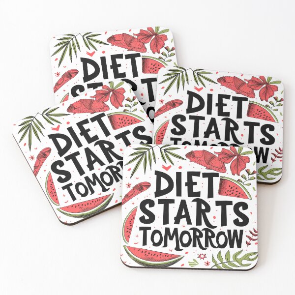 Item preview, Diet Starts Tomorrow designed and sold by Wormy-23.