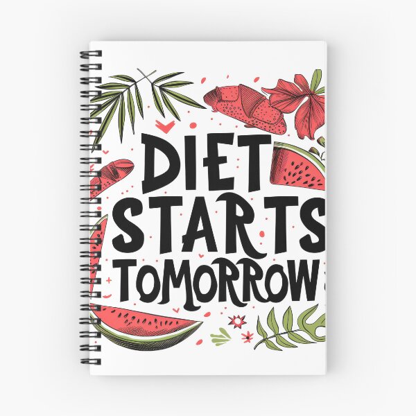 Item preview, Diet Starts Tomorrow designed and sold by Wormy-23.