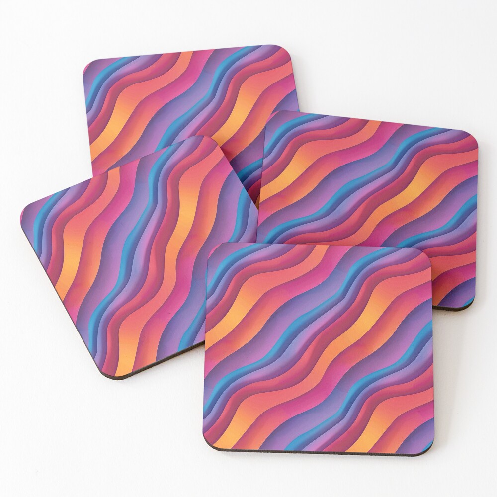 Item preview, Coasters (Set of 4) designed and sold by MidArtForge.