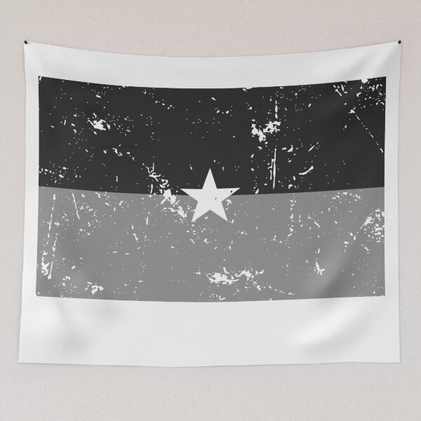 Item preview, Burkina Faso Black and white flag designed and sold by Starstacks.