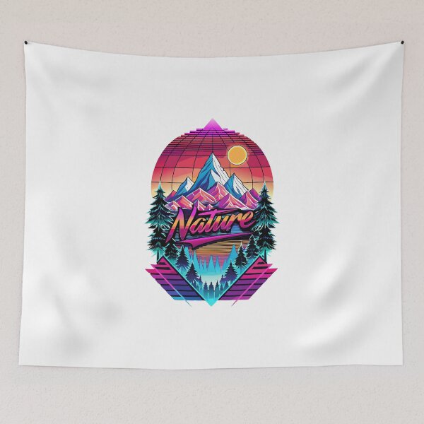 Item preview, Neon Nature Luminescent Landscape Harmony designed and sold by Alahchin Art.