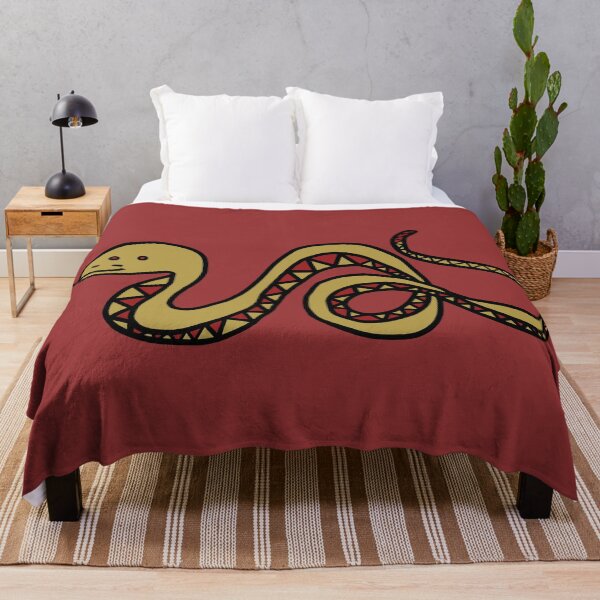 Item preview, Snake in Gold and Red designed and sold by ellenhenry.