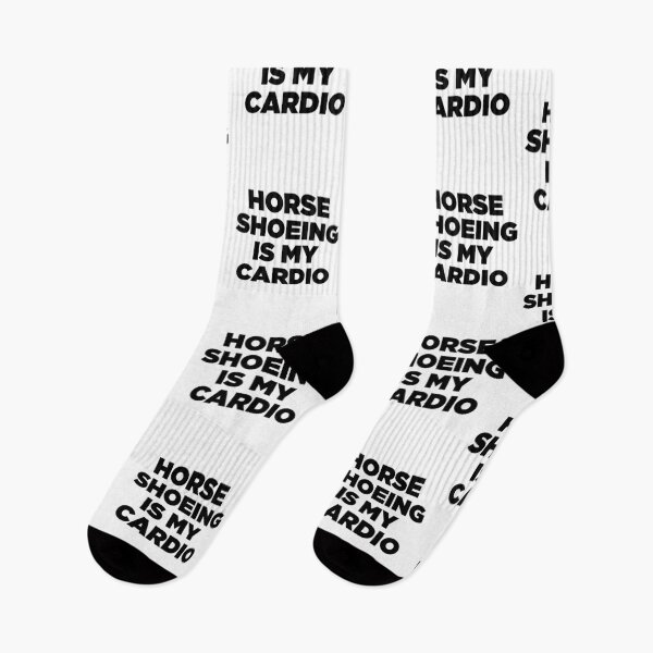 Item preview, horse shoeing is my cardio designed and sold by belladesign7.