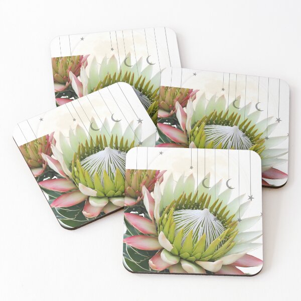 Item preview, moon flower protea designed and sold by Yeyishop.