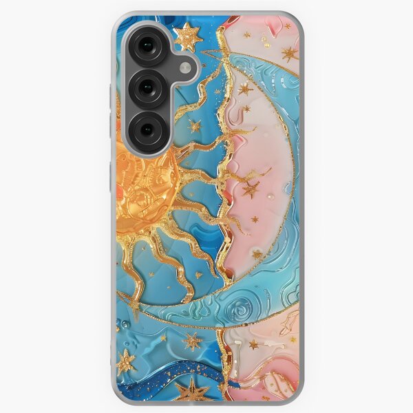 Item preview, Sun and Crescent Moon Harmony - Stained Glass Art designed and sold by mebraart.