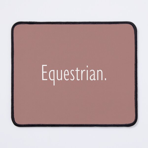 Item preview, equestrian 1, pink and white designed and sold by mindofmyown.