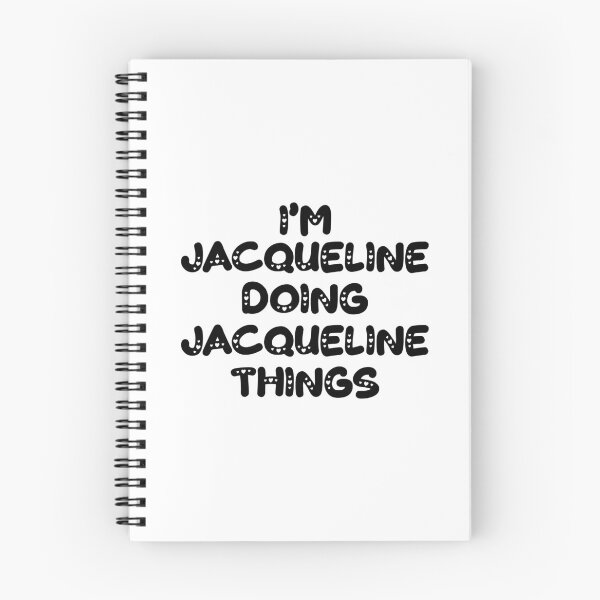 Item preview, I'm Jacqueline Doing Jacqueline Things designed and sold by Oussinc.