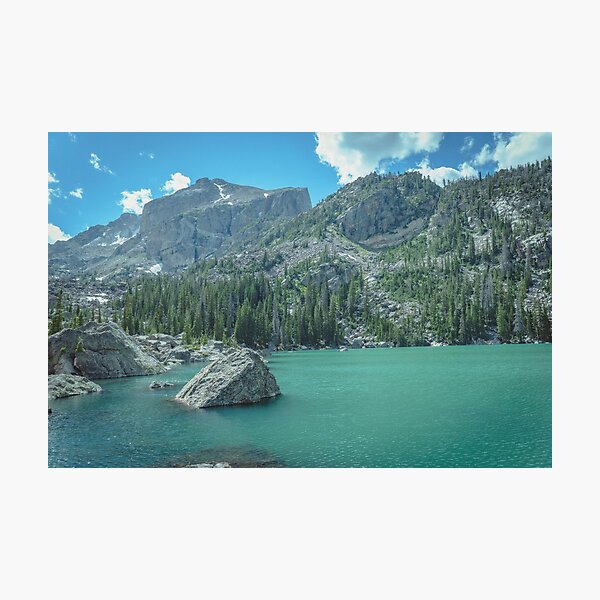 Item preview, Lake Haiyaha - Rocky Mountain National Park designed and sold by tikimankb11.