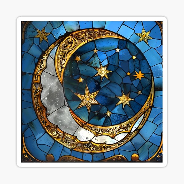 Item preview, Moon and Stars Harmony designed and sold by mebraart.