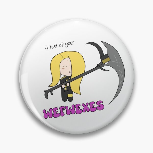 Item preview, A Test of Your Wefwexes UwU designed and sold by H1tm0ntamz.