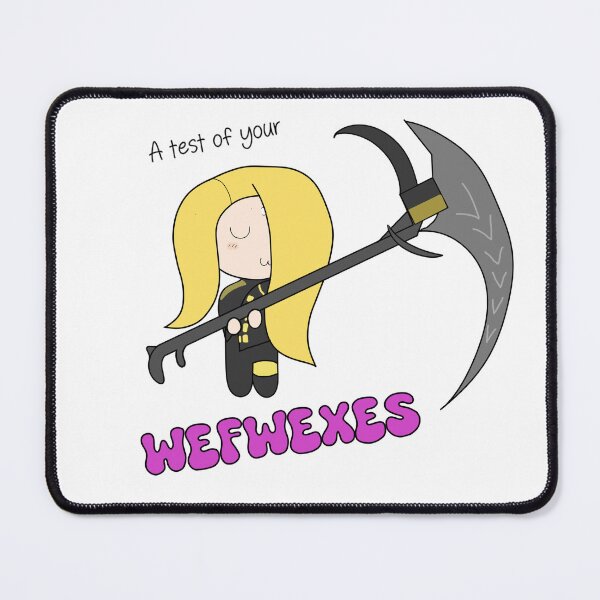 Item preview, A Test of Your Wefwexes UwU designed and sold by H1tm0ntamz.