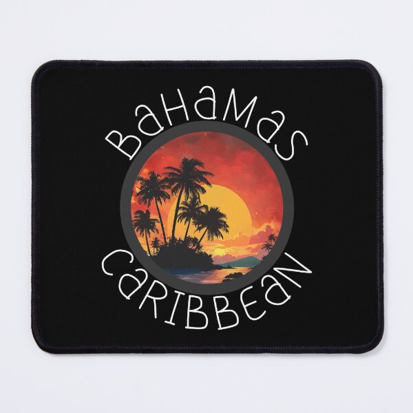 Item preview, Bahamas - Caribbean (with White Lettering) designed and sold by VelvetRoom.