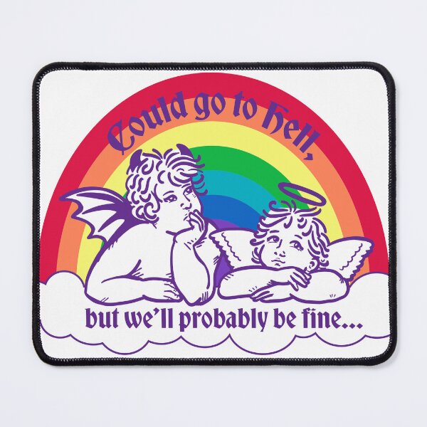 Item preview, could go to hell but well probably be fine designed and sold by cowboy-ink.