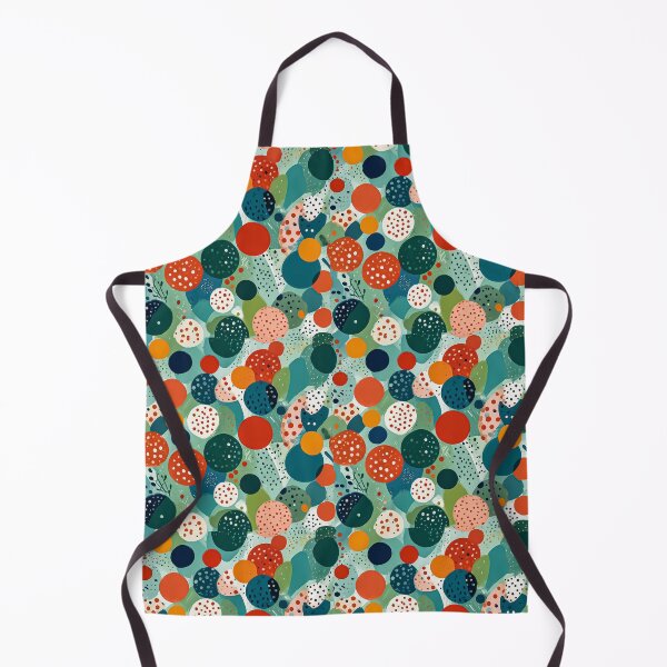 Item preview, A pattern of various rounded shapes in contrasting colors.  designed and sold by Nataliya Kretsu.