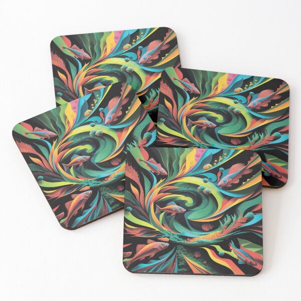 Item preview, Dno morza i oceanu.Abstrakcia,geometria designed and sold by MagelliShop.
