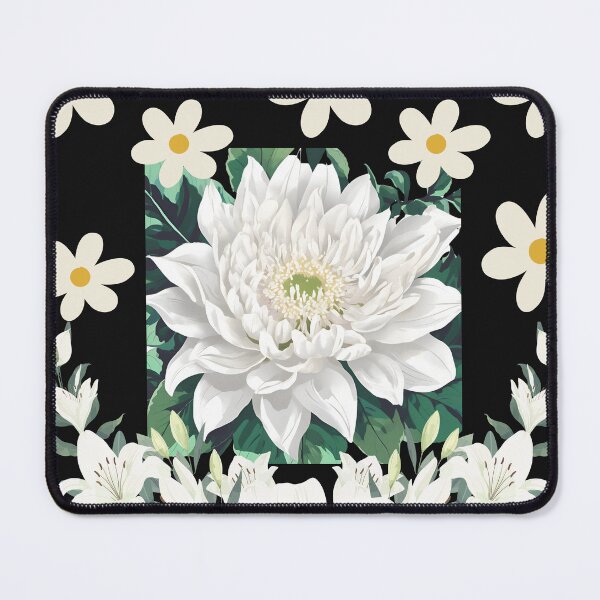 Item preview, pretty white protea flower designed and sold by Yeyishop.