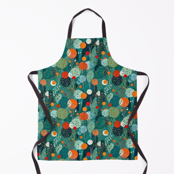 Item preview, A pattern of various rounded shapes in contrasting colors.  designed and sold by Nataliya Kretsu.