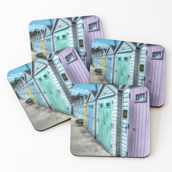 Item preview, Row Of Beach Huts on Lyme Regis Beach, Dorset, UK designed and sold by Paul Thompson Photography.