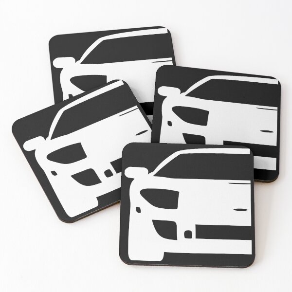 Item preview, Ford GT 2004-2006 white silhouette designed and sold by EdimDesign.