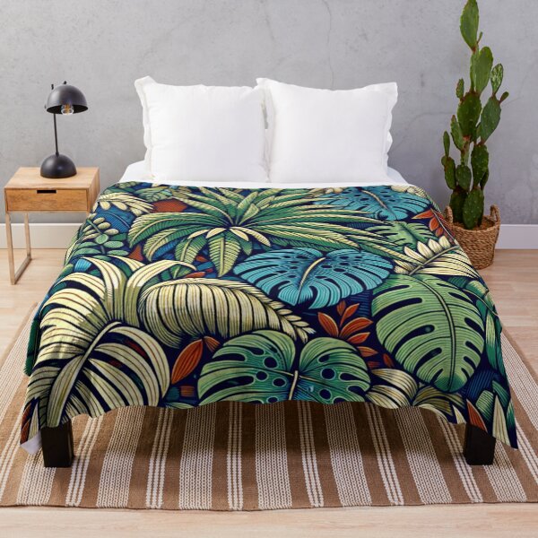 Item preview, Palm Leaves Pattern designed and sold by InsanseCreation.