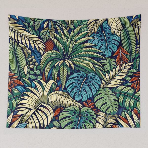 Item preview, Palm Leaves Pattern designed and sold by InsanseCreation.