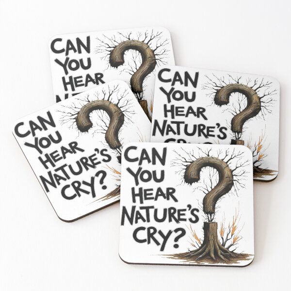 Item preview, Can you hear nature's cry ? - save our planet designed and sold by pixelated_echoes.